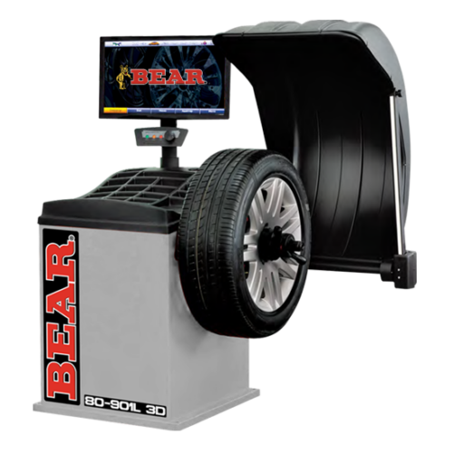 BALANCEADORA DE LLANTAS MARCA BEAR 80-901L 3D / PLUS-TEK